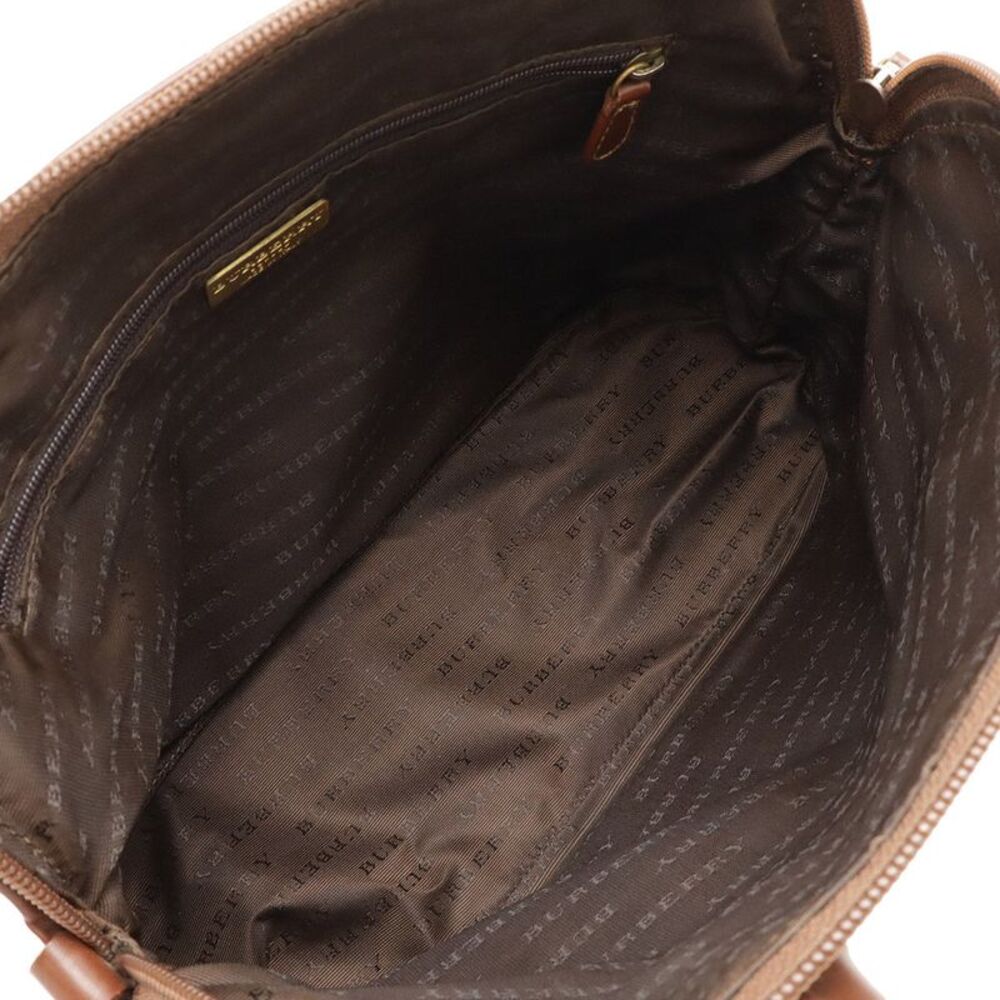 Burberry Nova Check 2WAY Handbag PVC/Leather - Picture 7 of 9